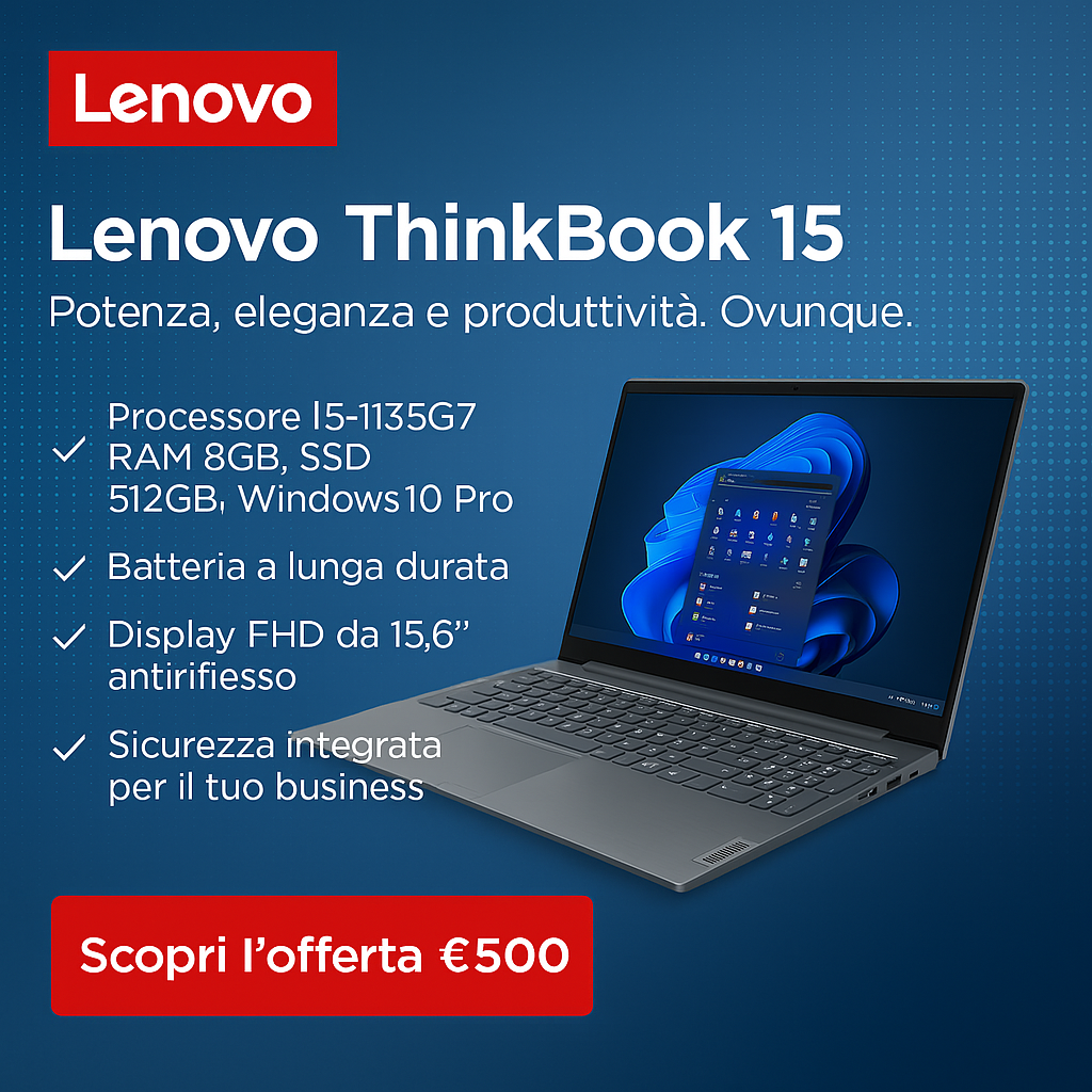 Lenovo thinkbook promo